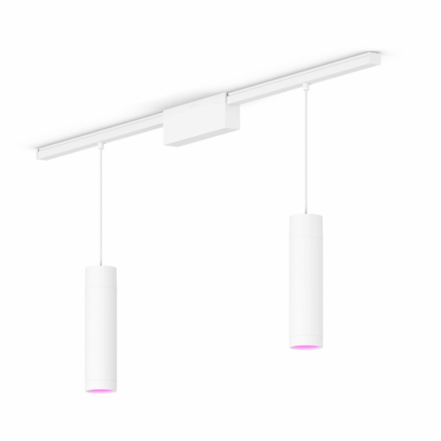 Intelligent belysning Philips Hue | Perifo Lige Basesaet Til Loftsmontering (2 Pendellamper)