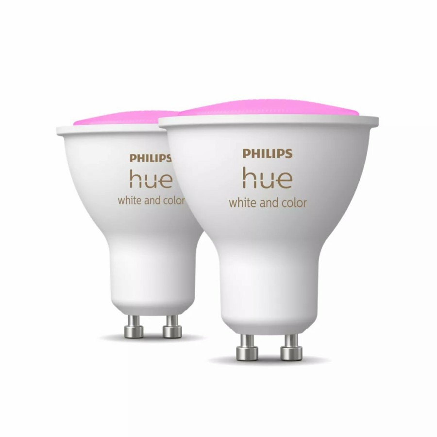 Intelligent belysning Philips Hue | Gu10 - Spots - 2-Pak