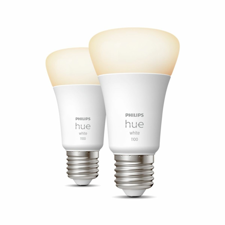 Intelligent belysning Philips Hue | A60 - E27 Paerer - 1100 - 2-Pak