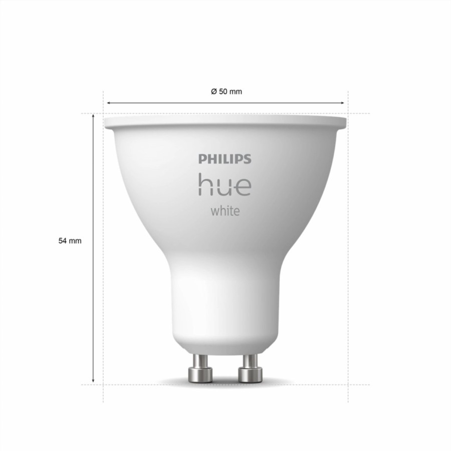 Intelligent belysning Philips Hue | Gu10 - Spots - 2-Pak