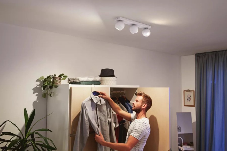 Intelligent belysning Philips Hue | Buckram Med Tre Spots