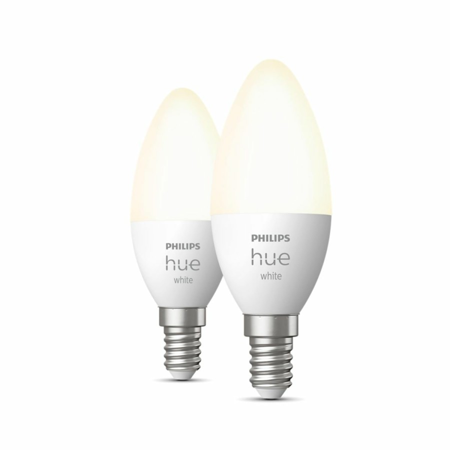 Intelligent belysning Philips Hue | Kerte - E14 Paerer - 2-Pak