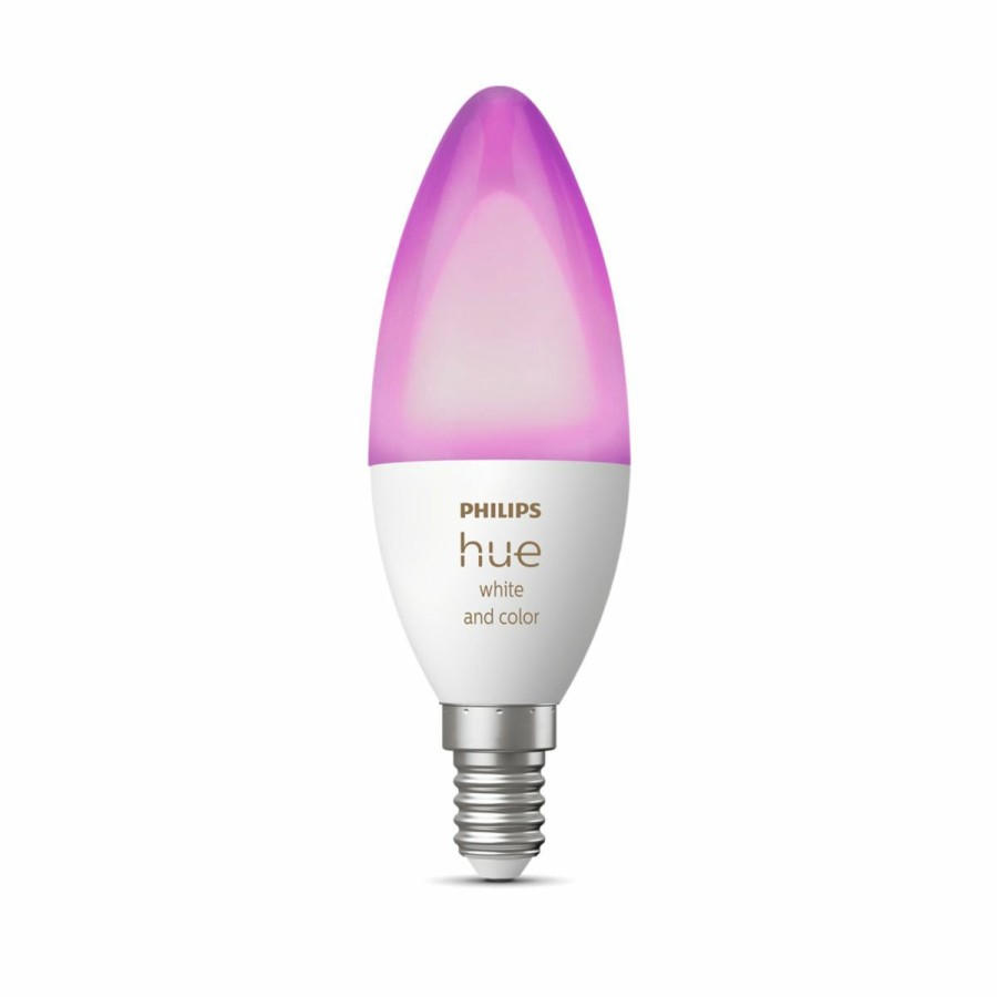 Intelligent belysning Philips Hue | Kerte - E14 Paere - 1-Pak