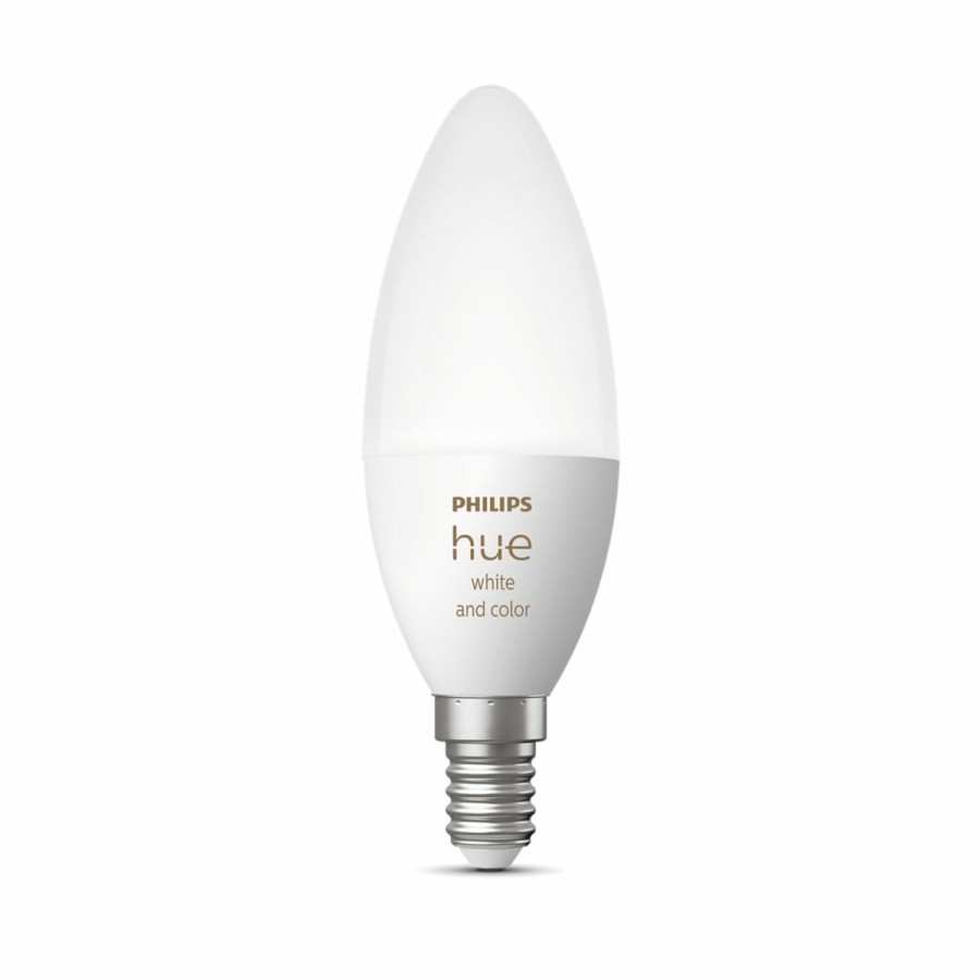 Intelligent belysning Philips Hue | Kerte - E14 Paere - 1-Pak