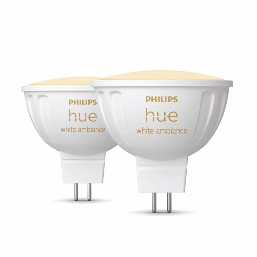 Intelligent belysning Philips Hue | Mr16 - Spot - 2-Pak