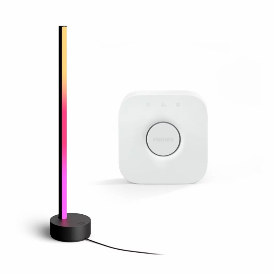 Intelligent belysning Philips Hue | Bundle: Signe Gradient Bordlampe + Hue Bridge