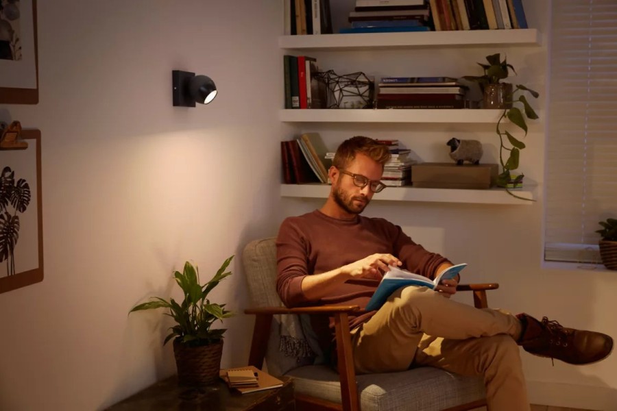 Intelligent belysning Philips Hue | Buckram Spot Med Switch