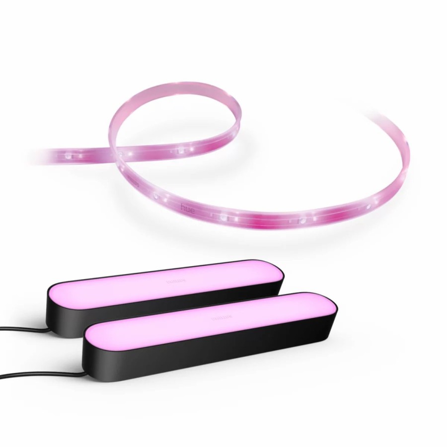 Intelligent belysning Philips Hue | Bundle: 2 Play Light Bars + Lightstrip