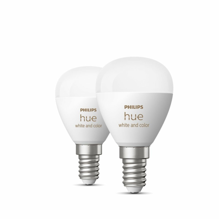 Intelligent belysning Philips Hue | Krone - E14 Paerer - 2-Pak