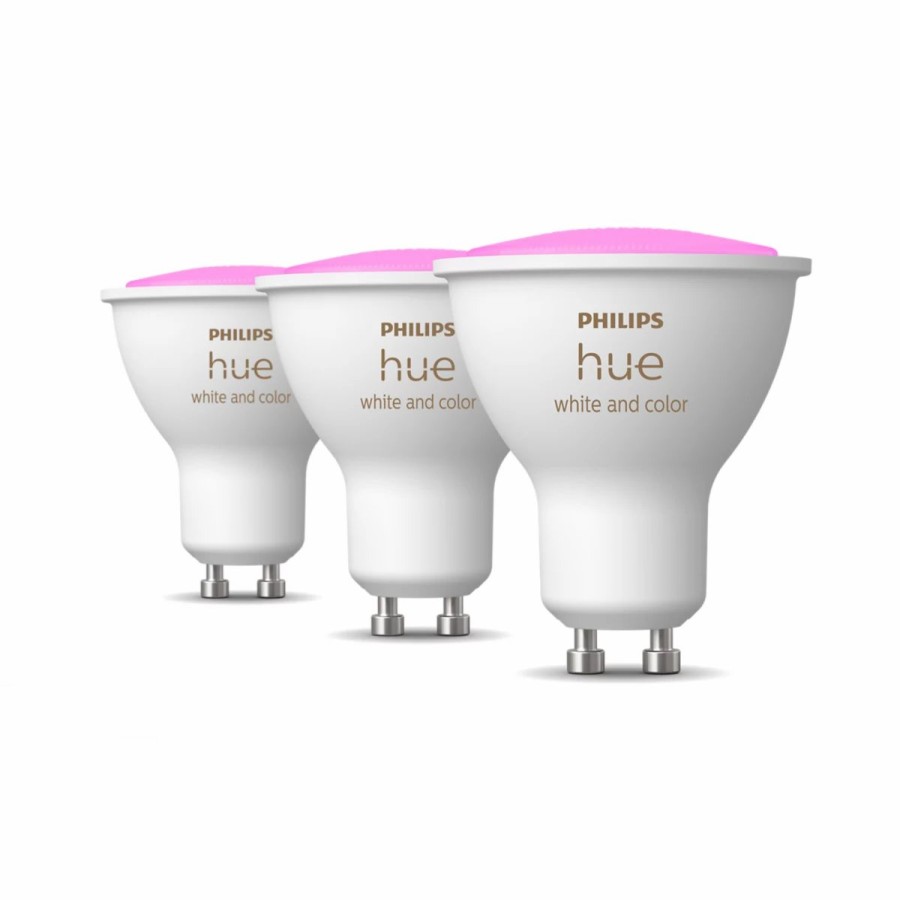 Intelligent belysning Philips Hue | Gu10 - Spots - 3-Pak