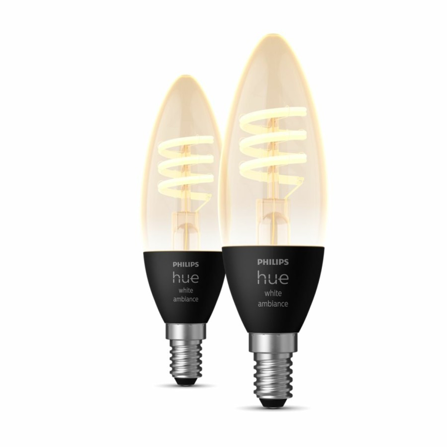 Intelligent belysning Philips Hue | Kerte - E14 Paerer - 2-Pak